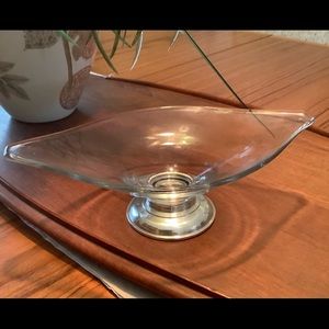 Glass dish- Antique- one of a kind